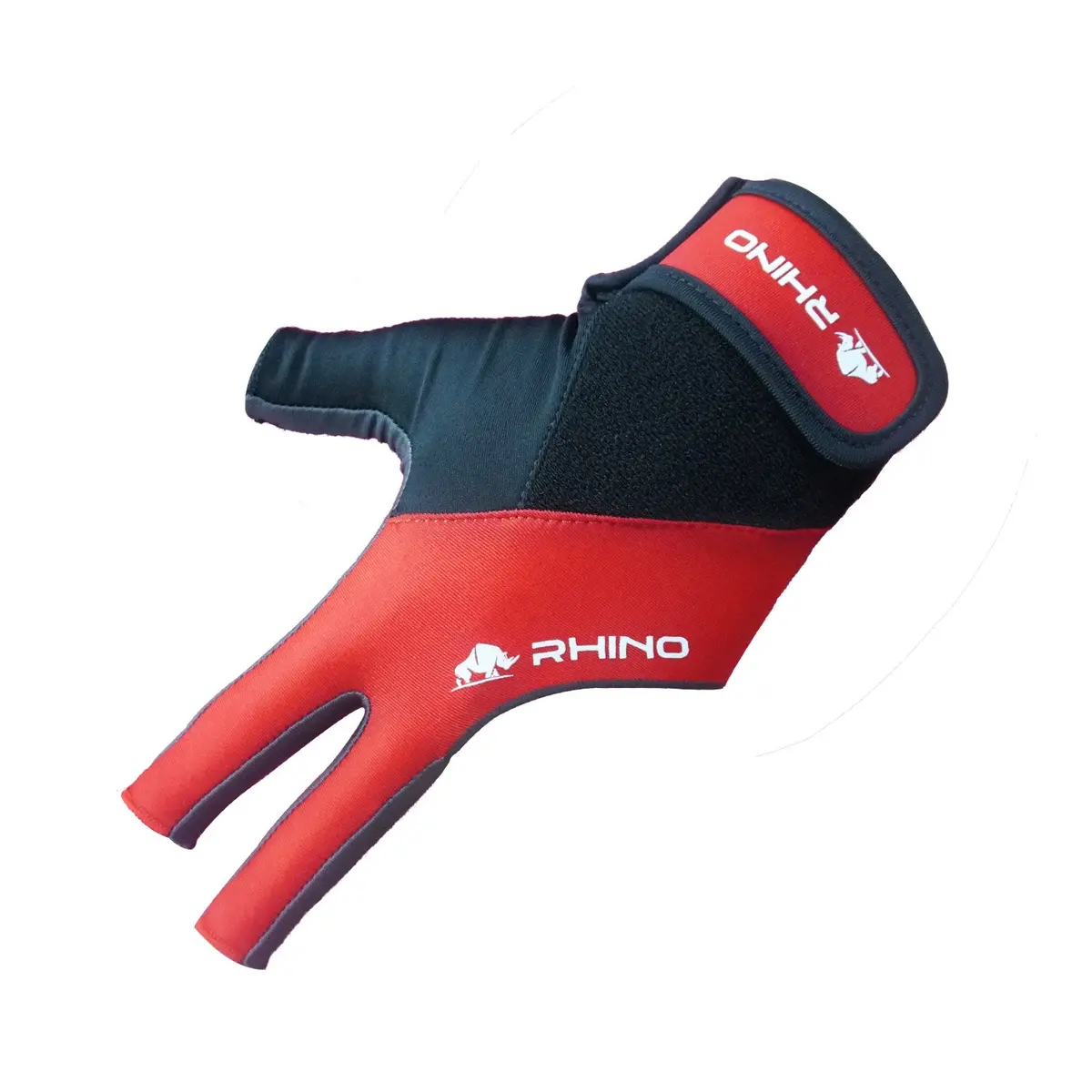 Rhino Billiards Glove Left Hand - Red 1