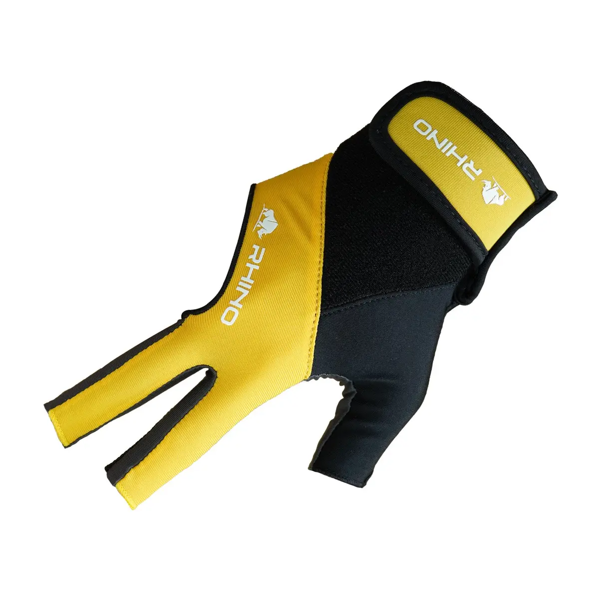 Rhino Billiards Glove Right Hand - Yellow 1