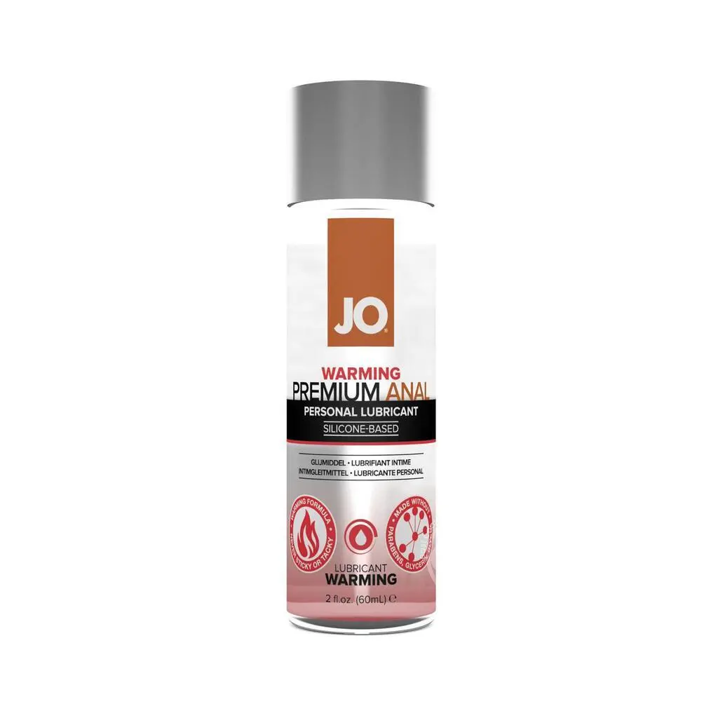 Jo Premium Anal Warming Silicone Lube - 2Oz 1