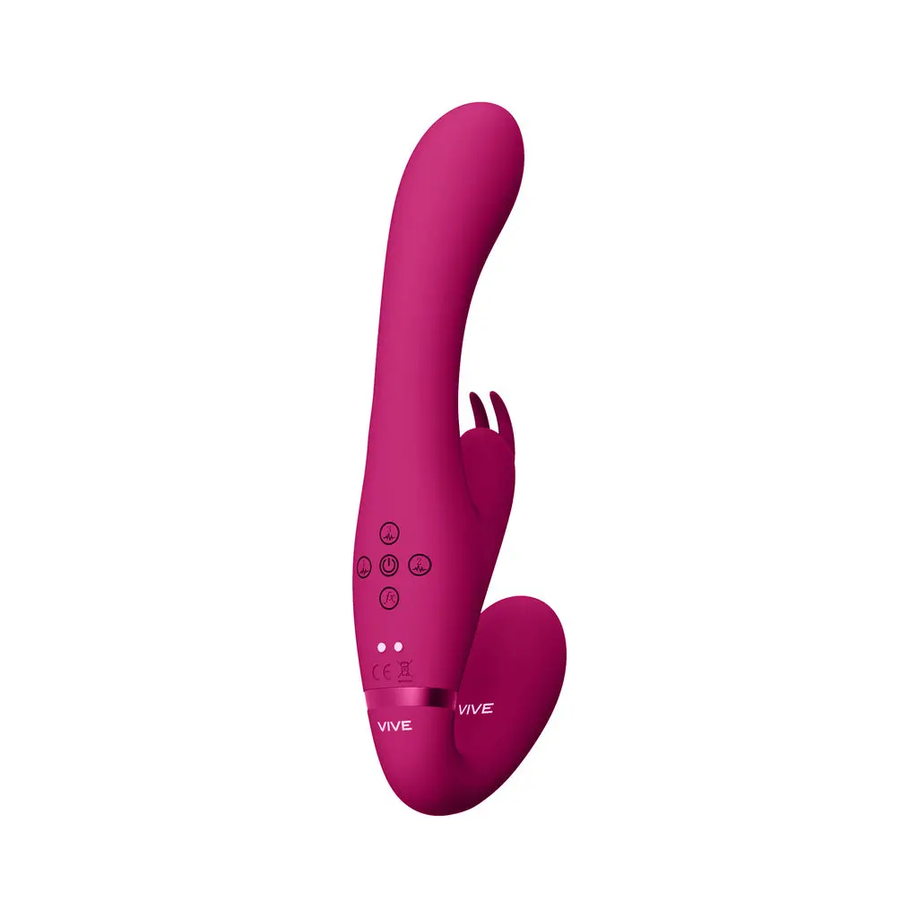 Vive Suki - Vibrating Strapless Strap-On Rabbit 1