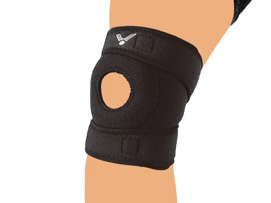 Victor Pressure Knee Belt Sp182 C (Black) 1