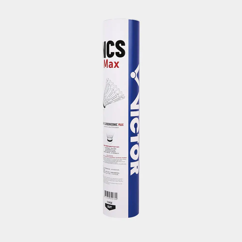 Victor New Carbonsonic Max Shuttlecocks Ncs-Max (12 Pcs) 1