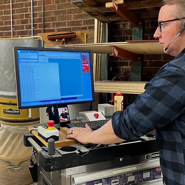 Virtual 1:1 Training, Shopbot Cnc Machine Use And Sb3 1