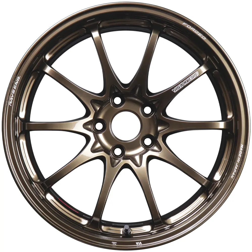 Volk Racing Ce28n Plus - 17" Wheels - Shining Bronze Metal 1