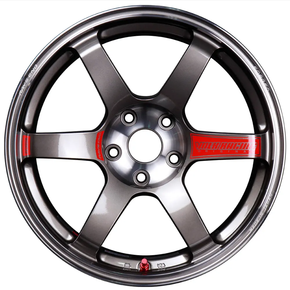 Volk Racing Te37 Saga Sl Wheels - Pressed Graphite / 18X9.5 / 5X120 / +38 1