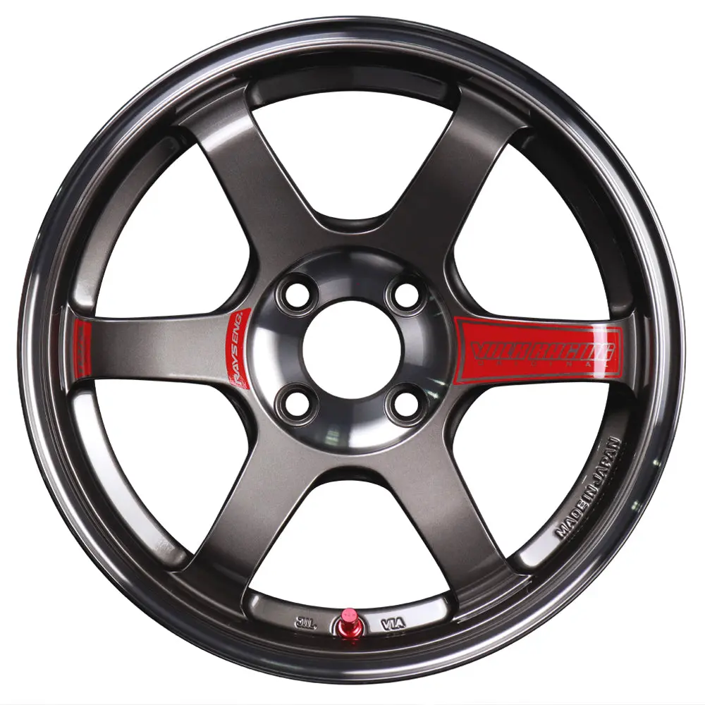 Volk Racing Te37 Sonic Sl Wheels - Pressed Graphite 15X7 / 4X100 / +34 1