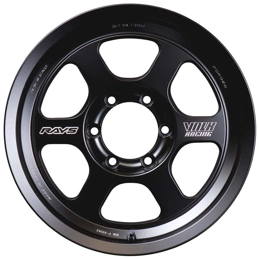 Volk Racing Te37xt Black Shadow Wheels - 17X8 / 6X139 1