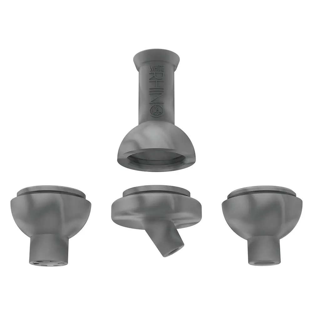 Carb-It 3 In 1 Carb Cap Glow In The Dark - Grey White 1