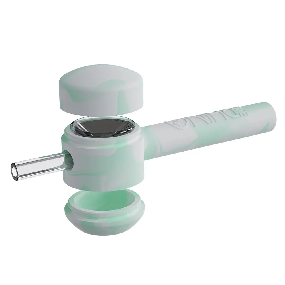 Handpipe To Straw Glow In The Dark - Mint White 1