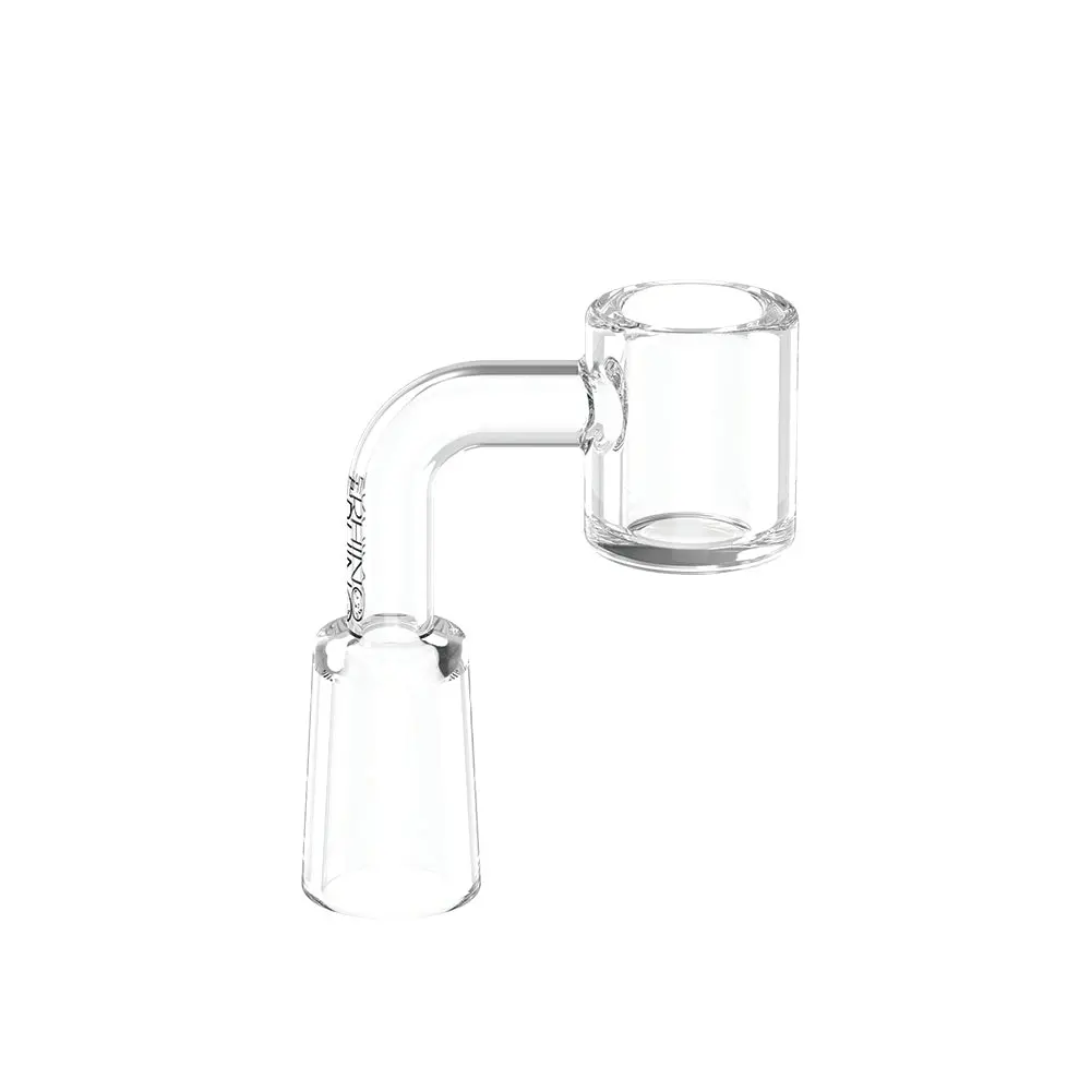 90 Degree 14Mm Female Quartz Banger 4Mm Thick Glass 1