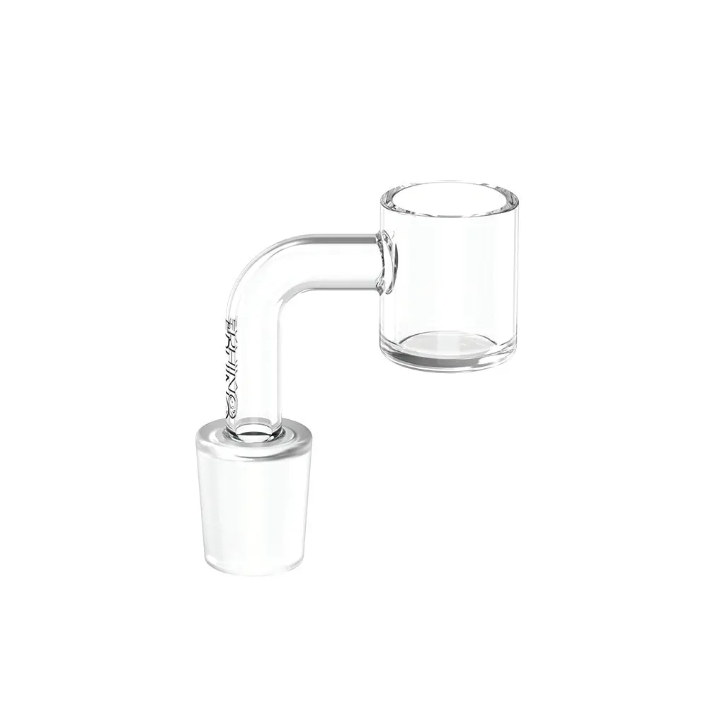 19Mm 90 Degree Male Quartz Banger 2Mm Thick Glass 1