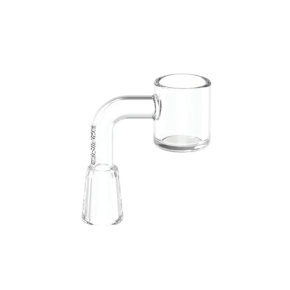 90 Degree 10Mm Female Quartz Banger 2Mm Thick Glass 1
