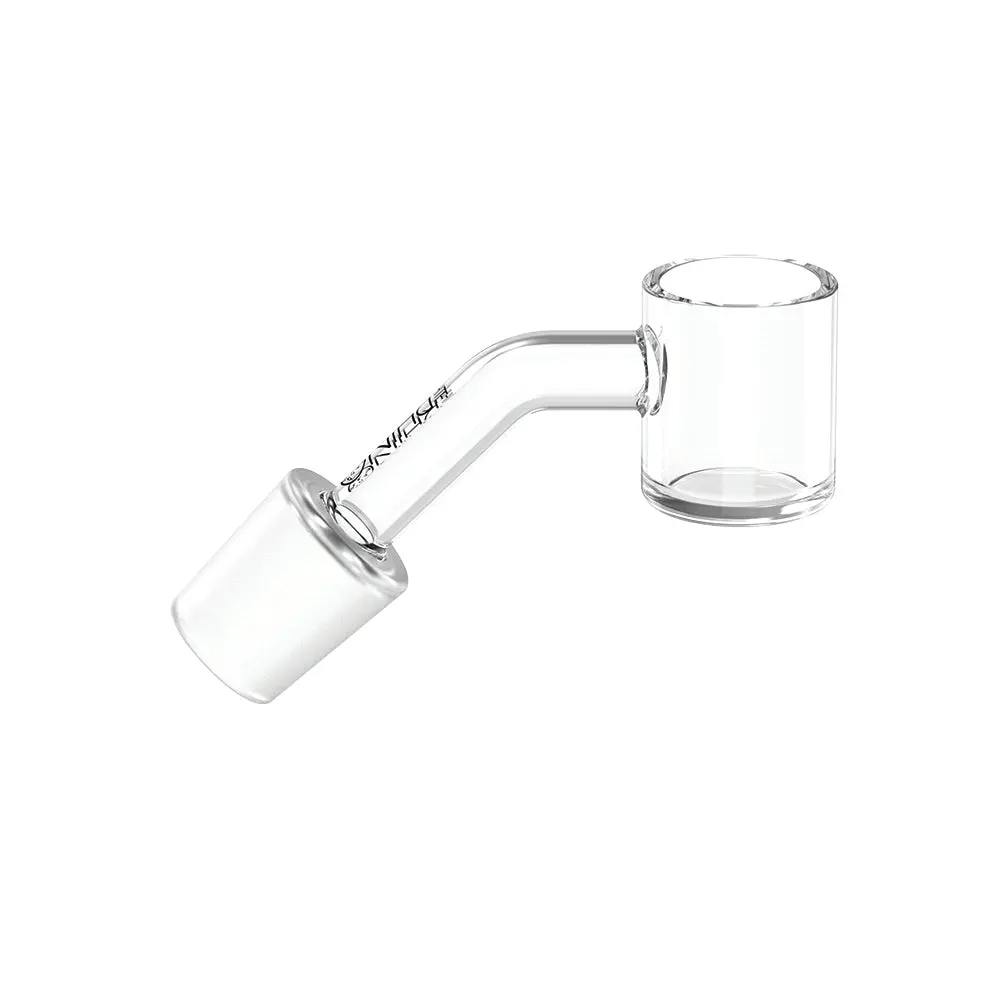 19Mm 45° Male Quartz Banger 2Mm Thick Glass 1