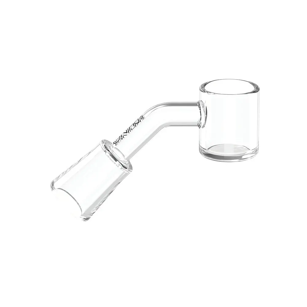 45 Degree 14Mm Female Quartz Banger 2Mm Thick Glass 1