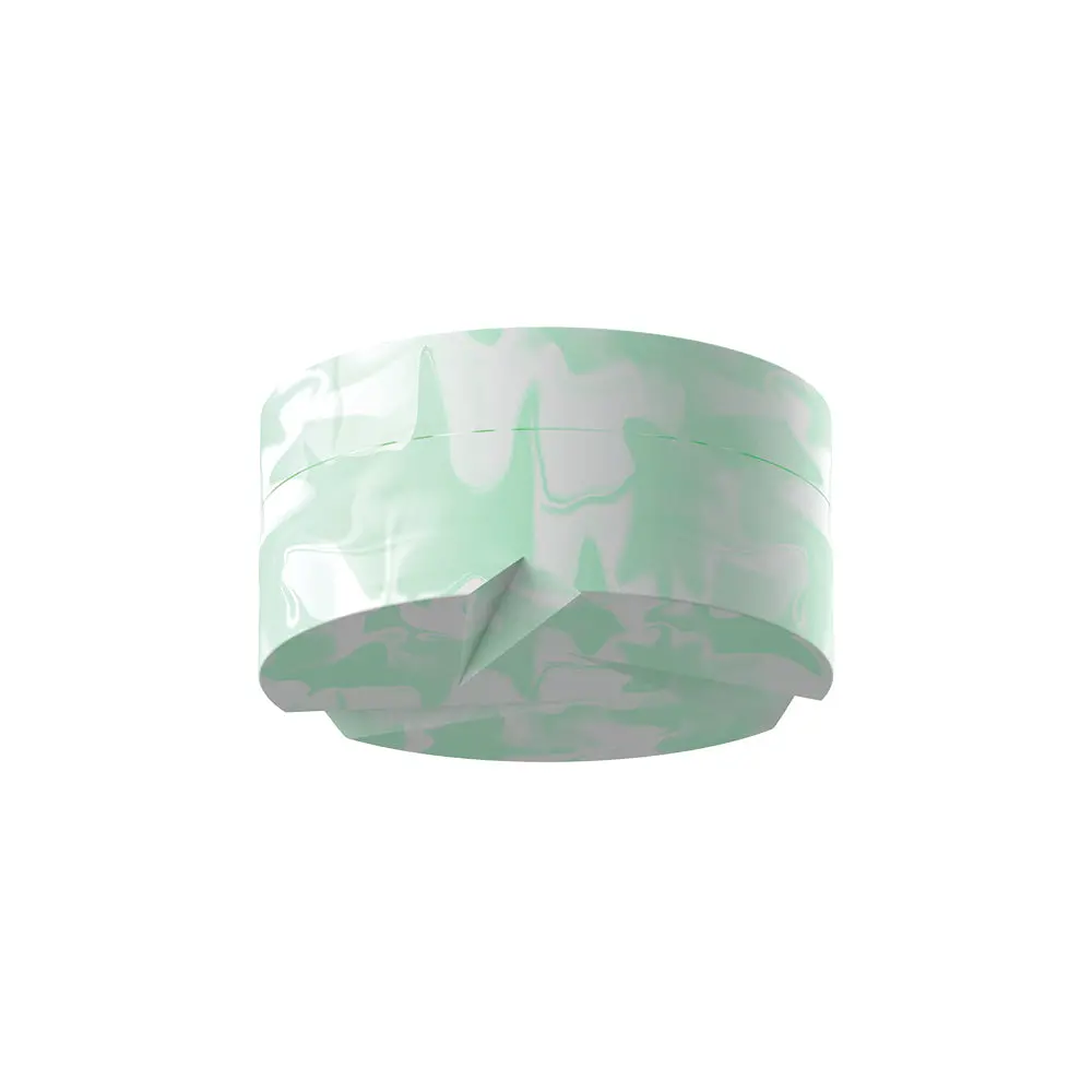 Silicone Spinner Jar And Carb Cap Glow Mint White 2