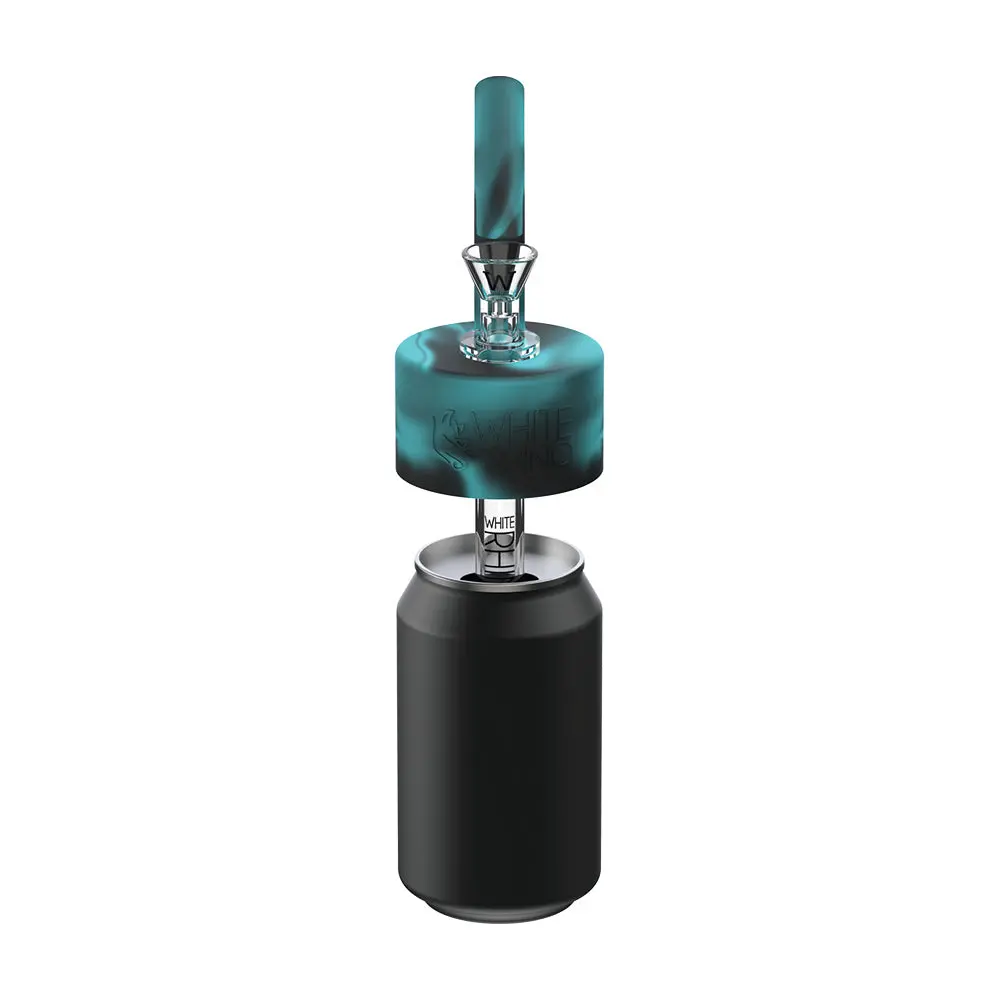 Pop Top Waterpipe Adaptor - Turquoise Black 1