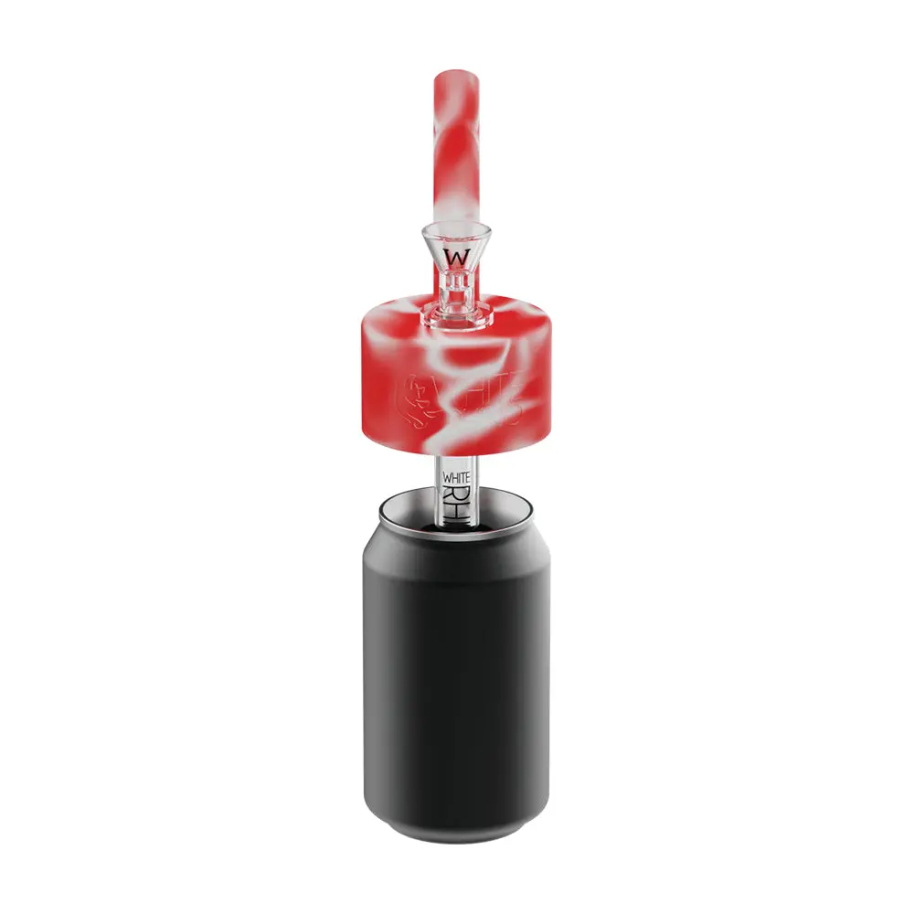 Pop Top Waterpipe Adaptor - Red White 1