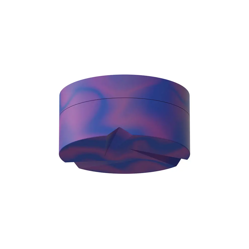 Silicone Spinner Jar And Carb Cap Original Purple Blue 2
