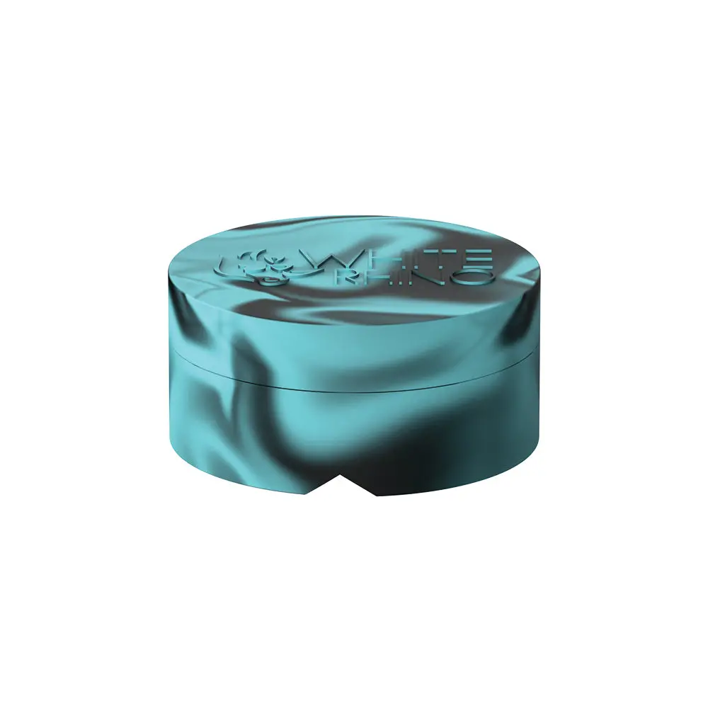 Silicone Spinner Jar And Carb Cap Original Turquoise Black 1