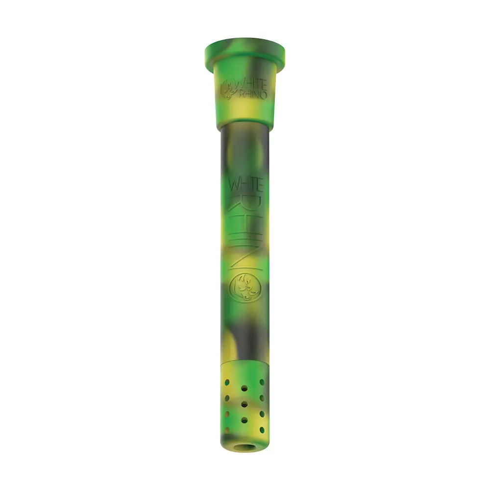 Adjustable Silicone Downstem - Green Black 1