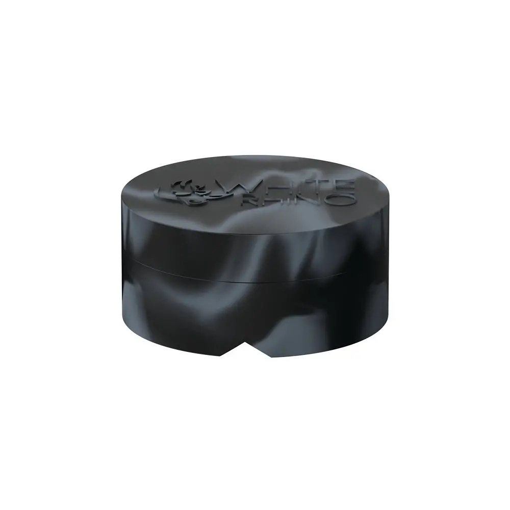 Silicone Spinner Jar And Carb Cap Original Black Grey 1