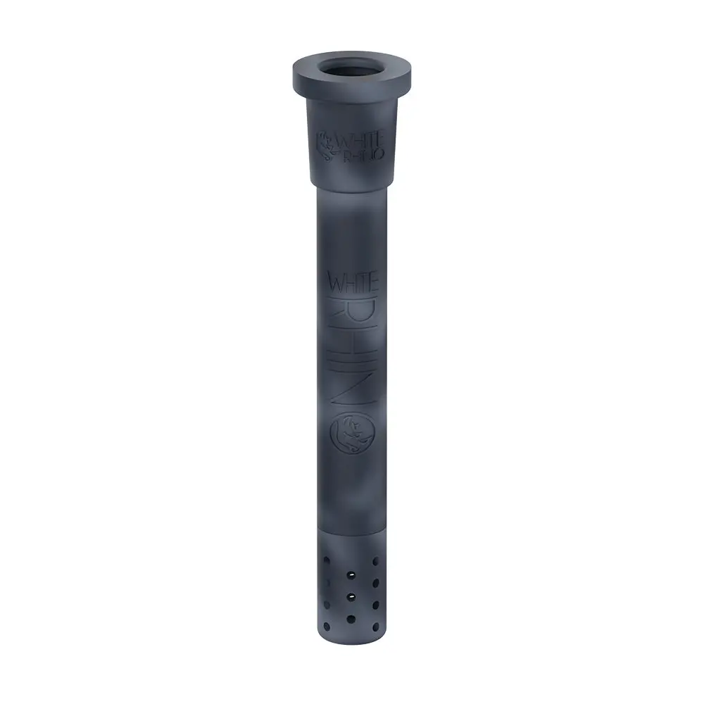 Adjustable Silicone Downstem - Black Grey 1