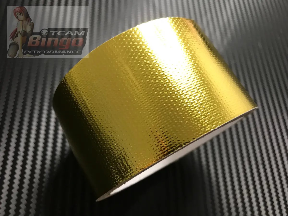 Super Gold Reflective Heat Tape Wrap Adhesive Foil Tape 2