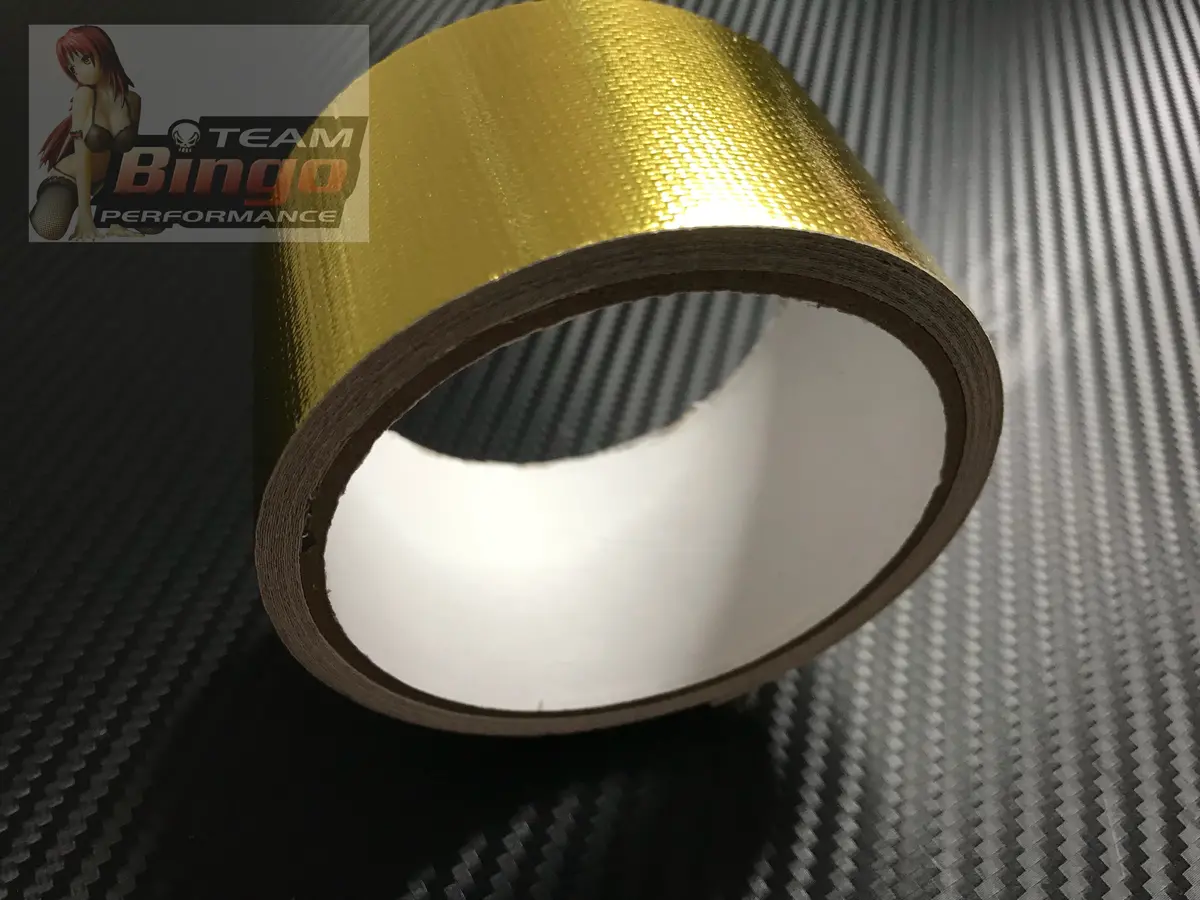 Super Gold Reflective Heat Tape Wrap Adhesive Foil Tape 1