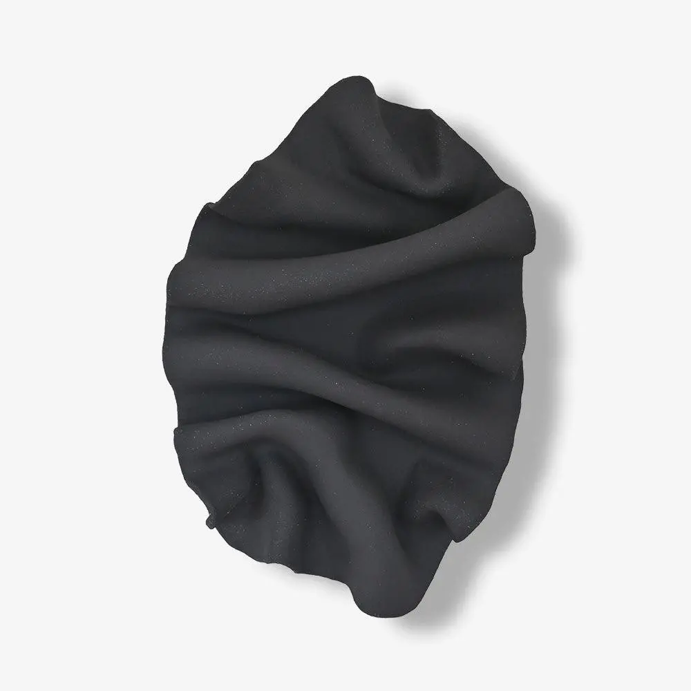 Wave Wall Sculpture (Black) 1