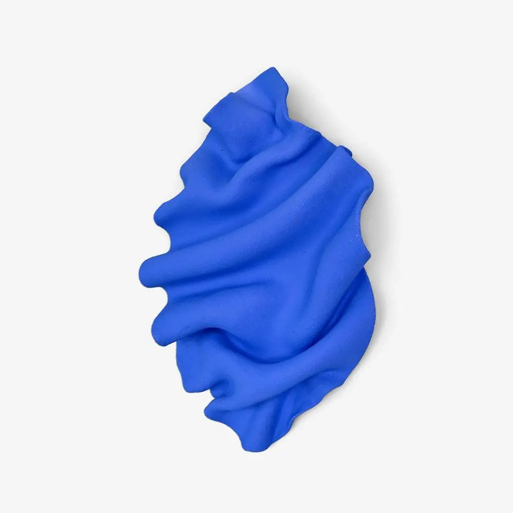 Wave Wall Sculpture (Cobalt) 1