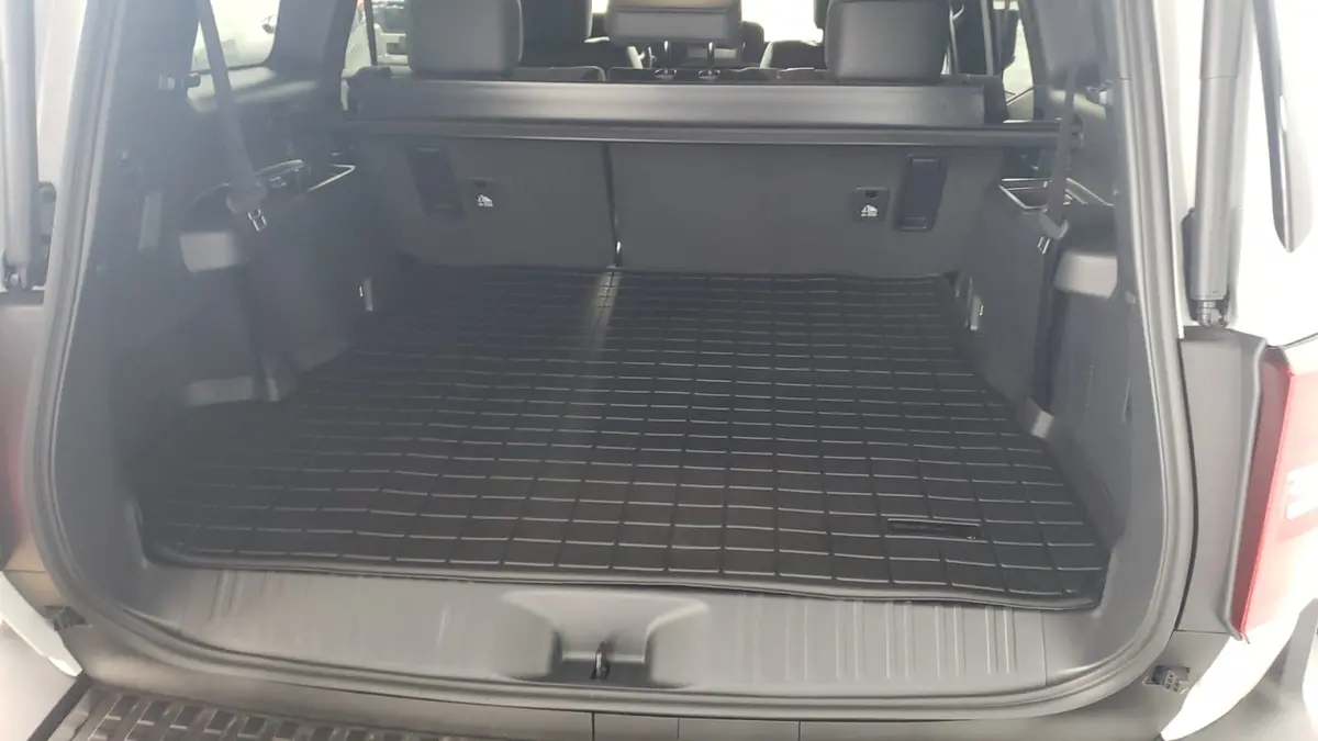 Alfombra Weathertech Para Toyota Prado Año 2025. Cargo Liner Para El Baúl En Color Negro. 1