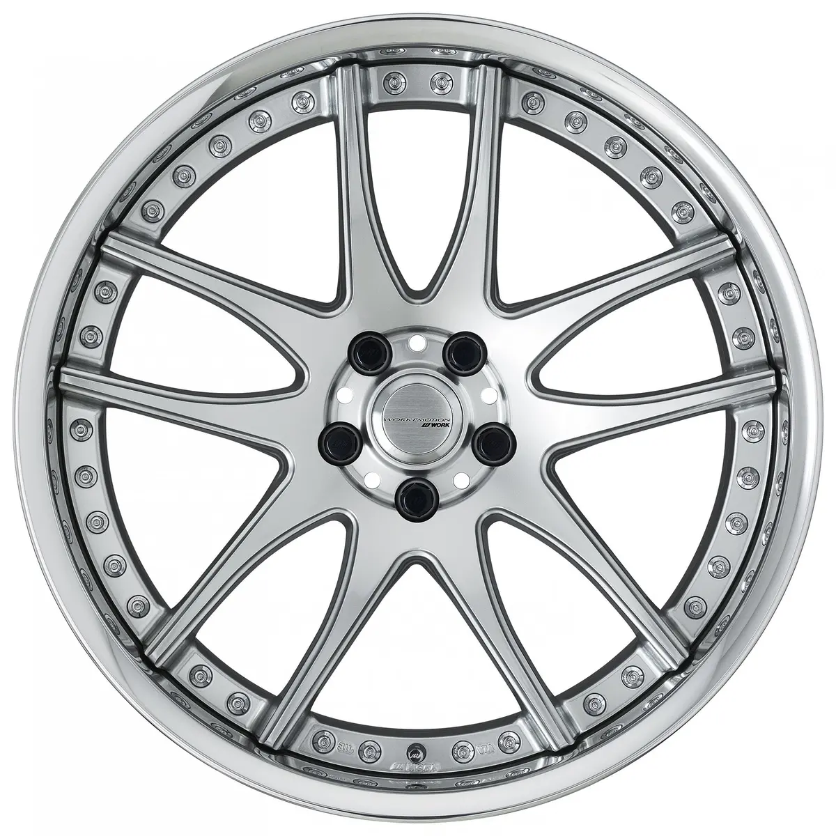 Work Emotion Cr 3P - 18" Wheels - Burning Silver 1