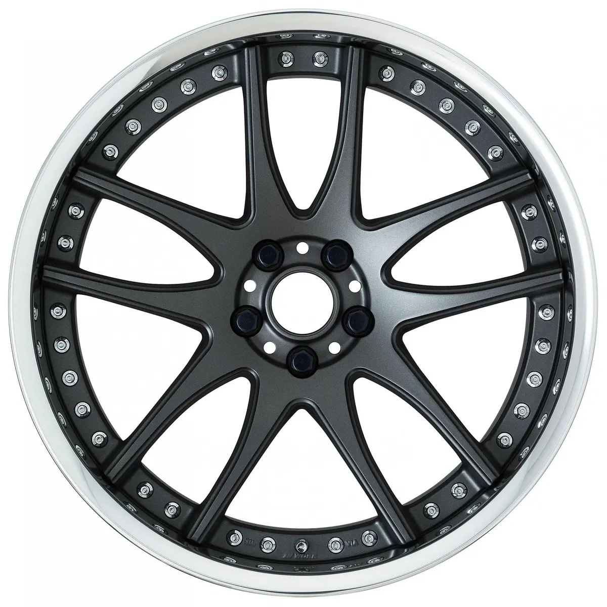 Work Emotion Cr 3P - 19" Wheels - Matte Gunmetal 1