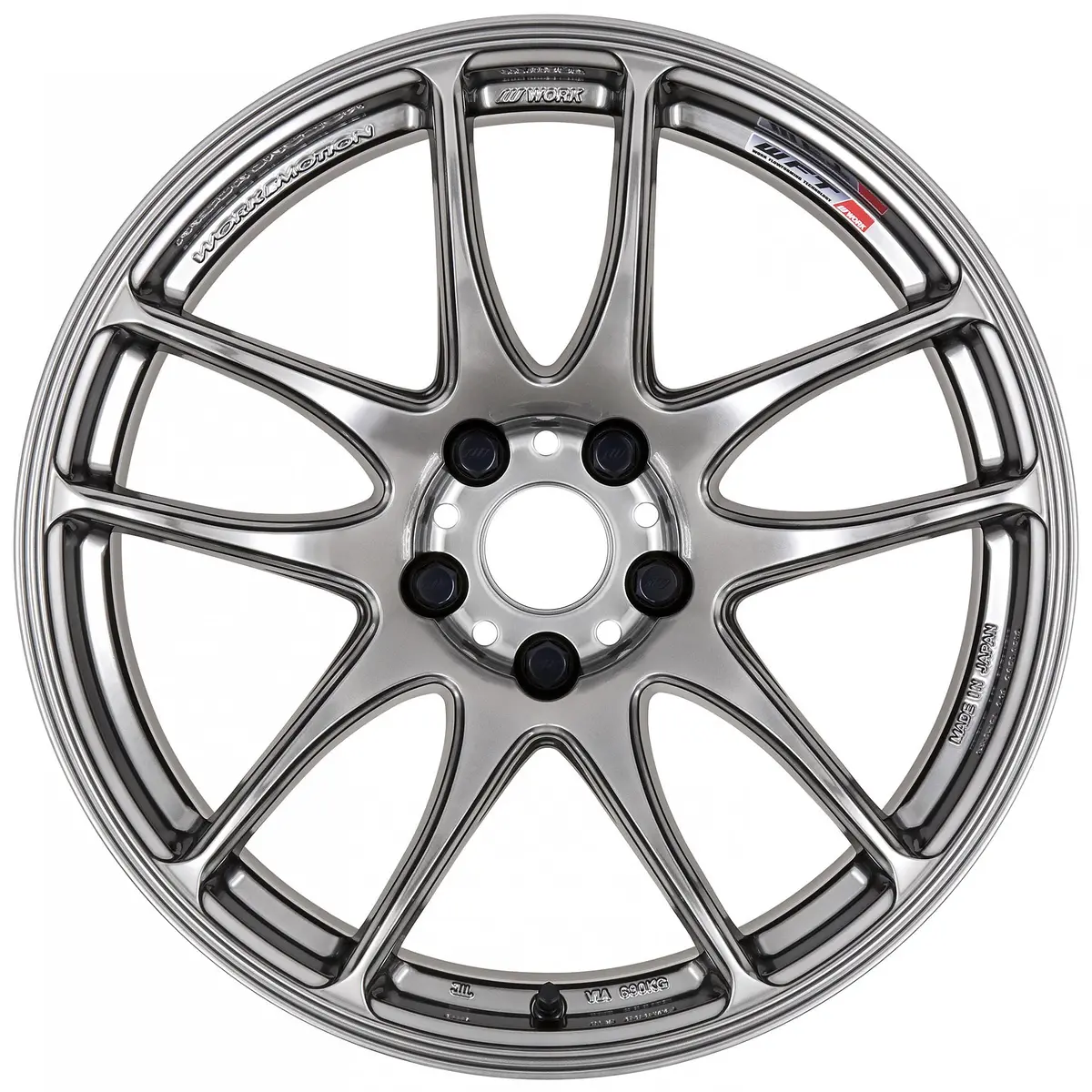 Work Emotion Cr Kiwami - 18" Wheels - Gt Silver 1