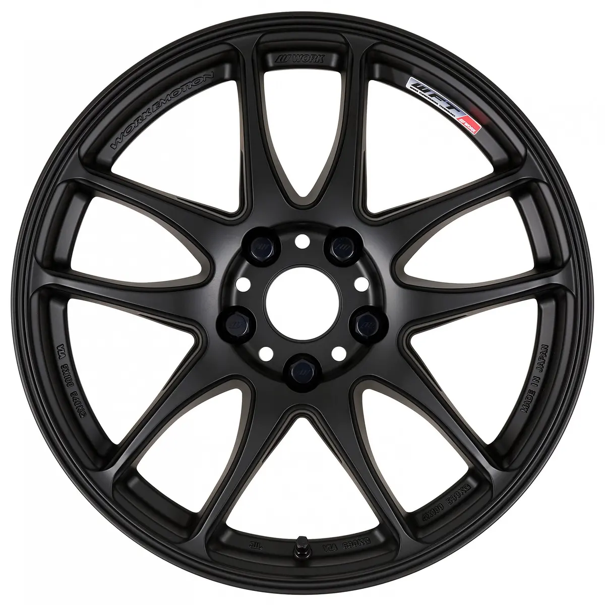 Work Emotion Cr Kiwami - 17" Wheels - Matte Black 1