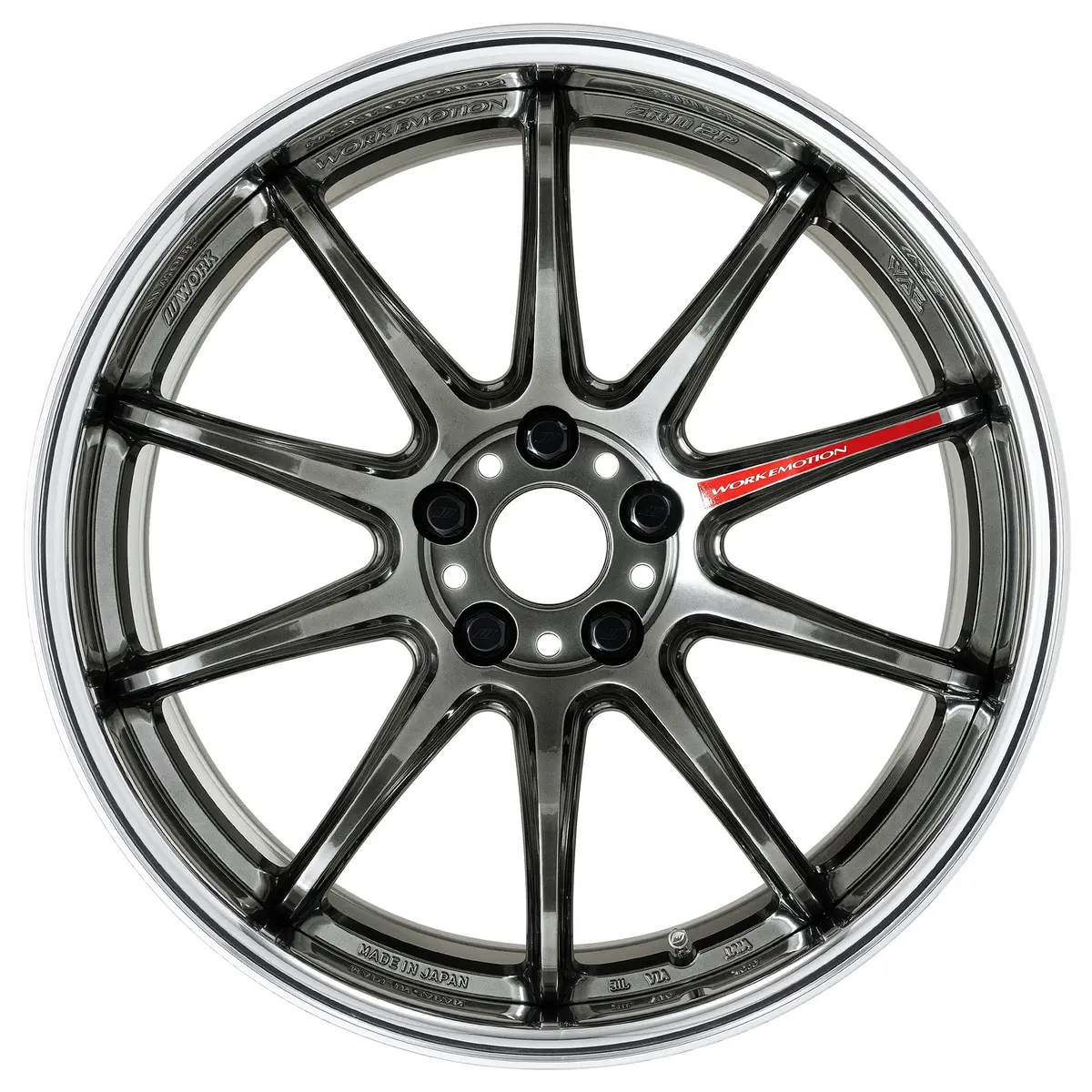 Work Emotion Zr10 2P - 18" Wheels - Glim Black 1