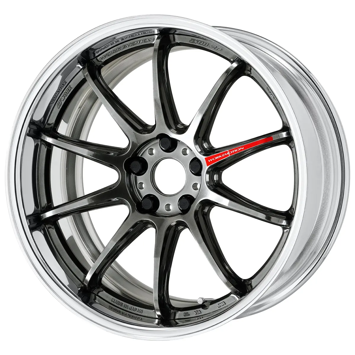 Work Emotion Zr10 2P - 20" Wheels - Glim Black 2
