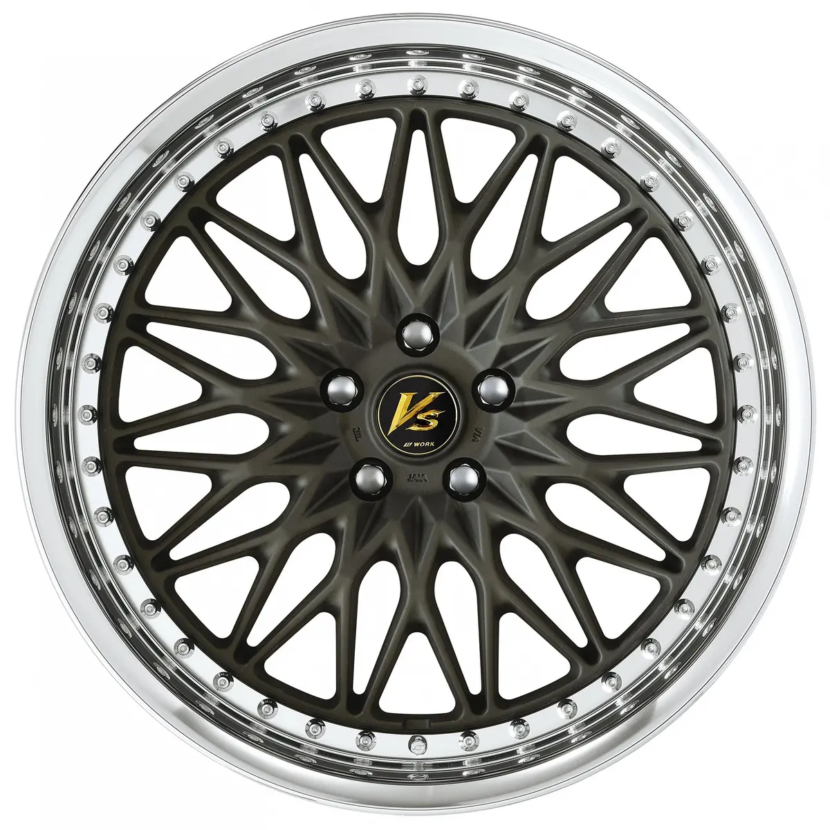Work Vs-Xv - 20" Wheels - Matte Dark Gunmetal 1