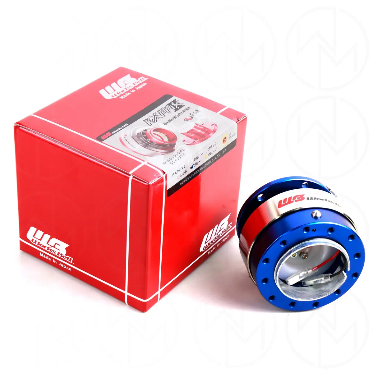 Works Bell Rapfix Ii Quick Release Hub - Blue 1