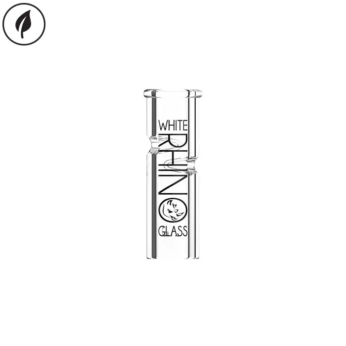 White Rhino 12Mm Round Xl Glass Tips 1