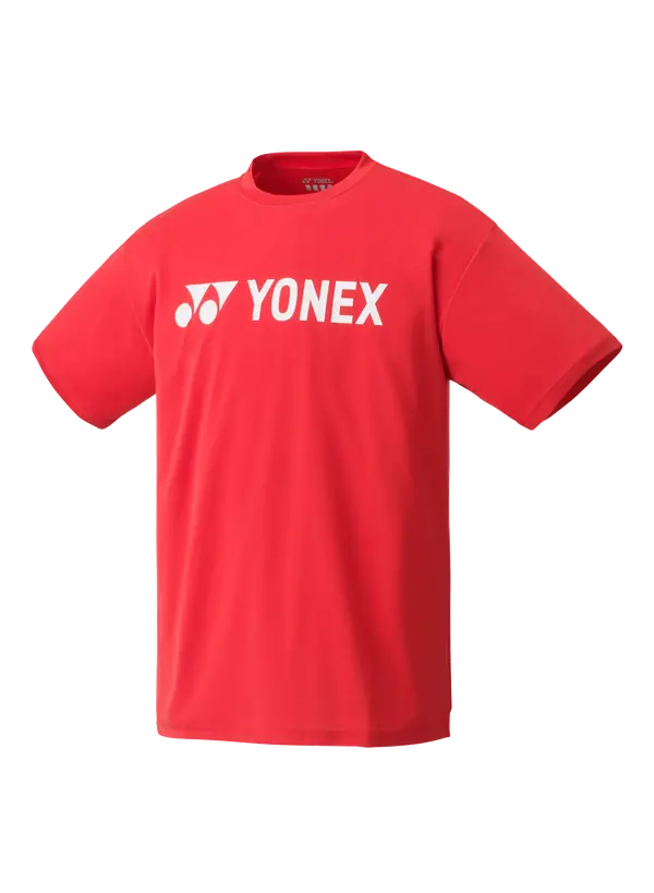Yonex Ym0024 Club/Team Men's Crew Neck T-Shirt (Red) 1