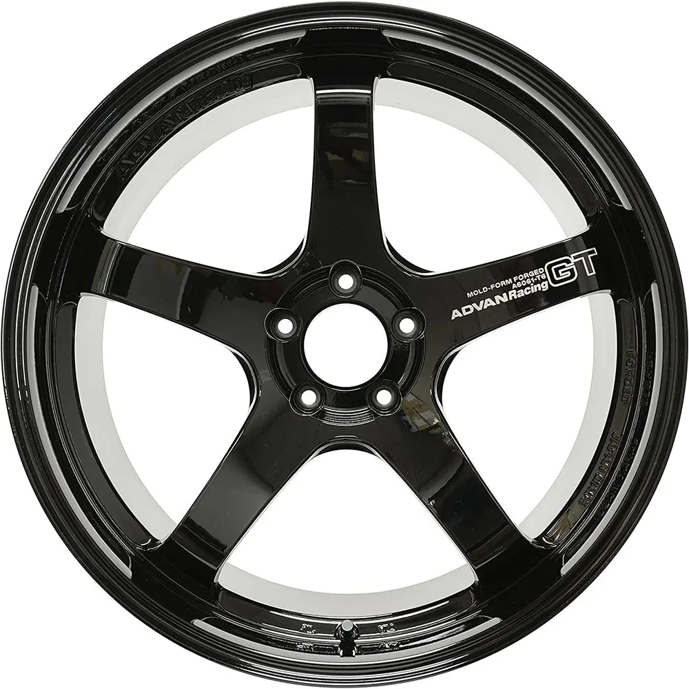 Advan Racing Gt Premium Wheels - Gloss Black - 18X9.5 / 5X120 / +38 1