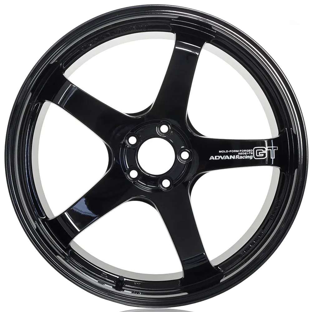 Advan Racing Gt Wheels - Gloss Black - 18X9.5 / 5X120 / +35 1