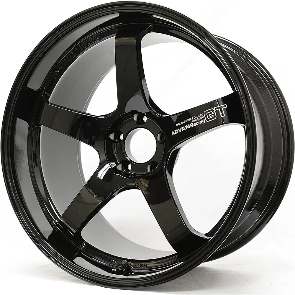 Advan Racing Gt Premium Wheels - Gloss Black - 18X9.5 / 5X120 / +38 2