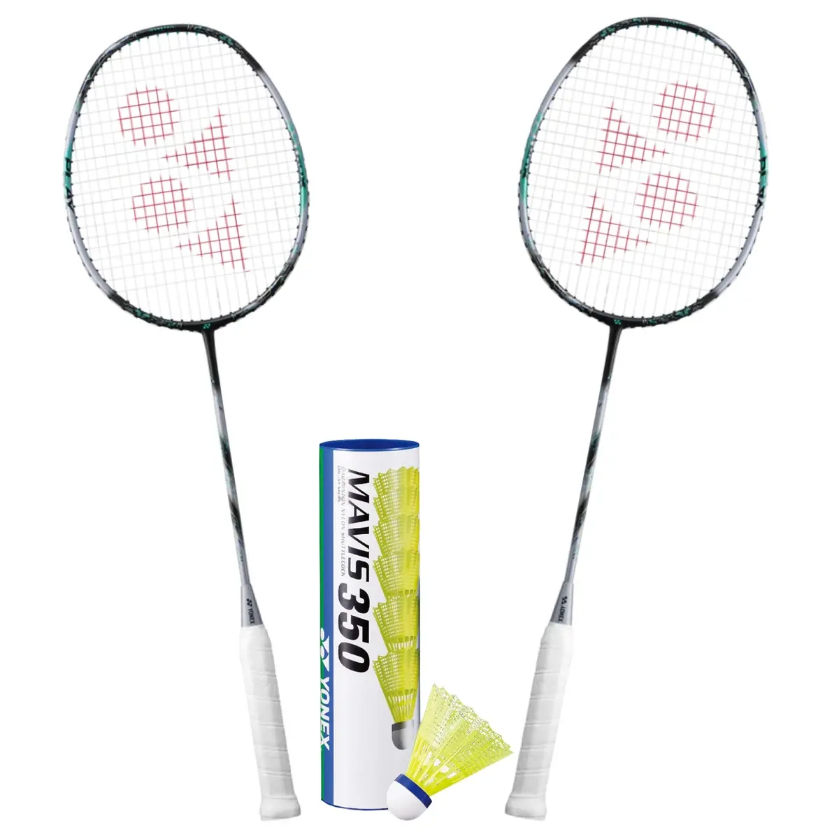 Yonex Badminton Combo Set (2 Astrox 88 Play Rackets + 1 Tube Of Mavis 350 Shuttlecock) 1