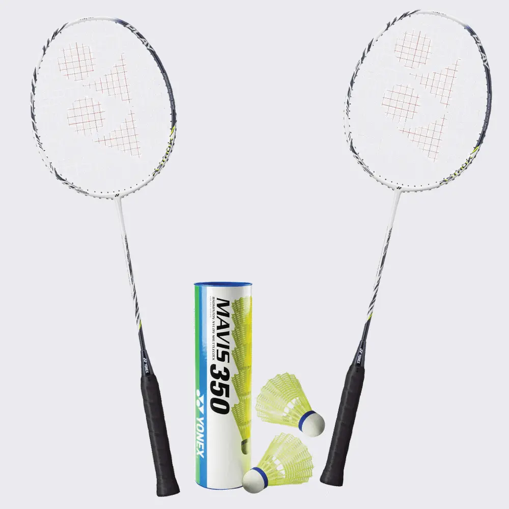 Yonex Badminton Combo Set (2 Astrox 99 Play Rackets + 1 Tube Of Mavis 350 Shuttlecock) 1