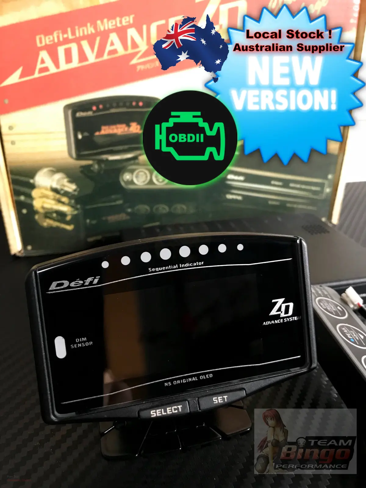 Defi Zd-Style Advance All In One Gauge 2024 New Version Club Sport Package Obd2 Plug & Play 1