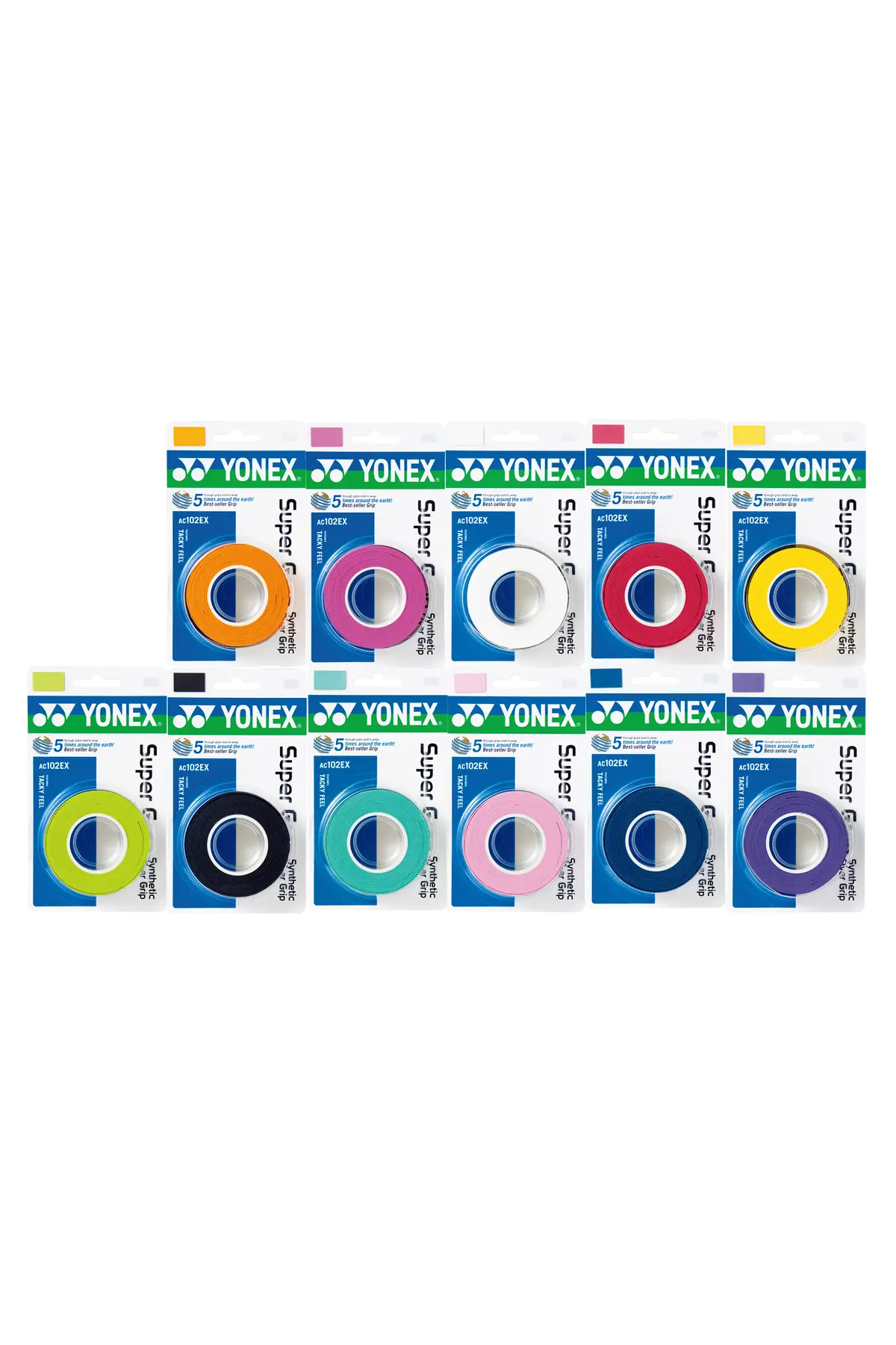 Yonex Ac102ex-3 Super Grap Badminton Grip (3 Wraps) 1
