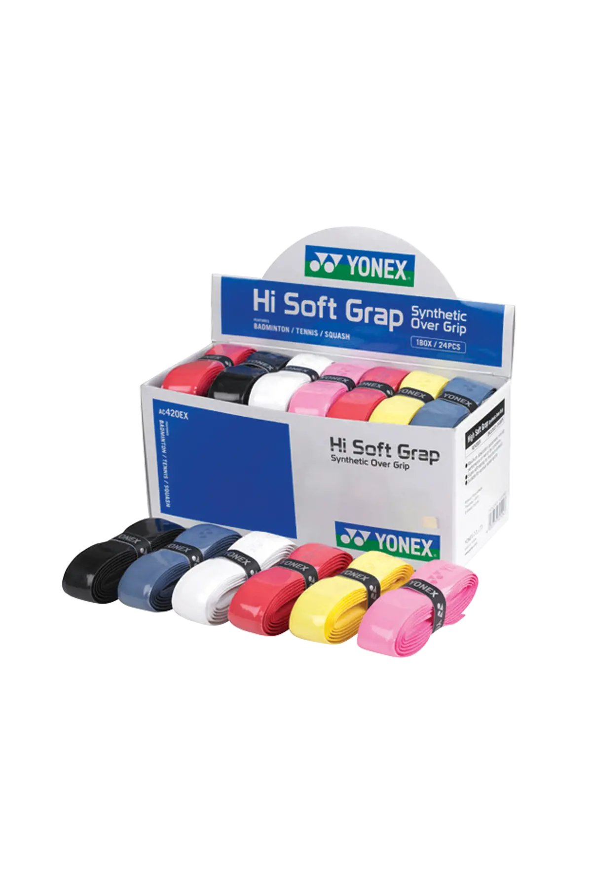 Yonex Ac-420-Ex Hi Soft Grap Pu Badminton Grip (Single Grip) 1