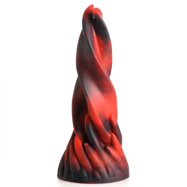 Creature Cocks Hell Kiss Twisted Tongues Silicone Dildo 1